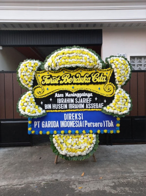 Papan Bunga Duka di Aik Darek