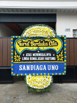 Papan Bunga Duka di Aik Darek
