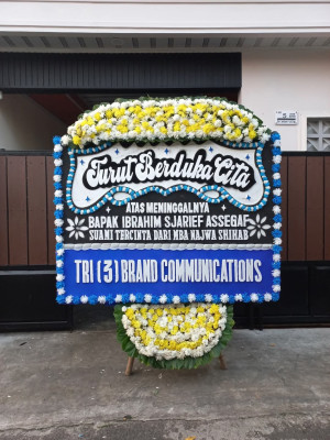 Papan Bunga Duka di Aik Darek